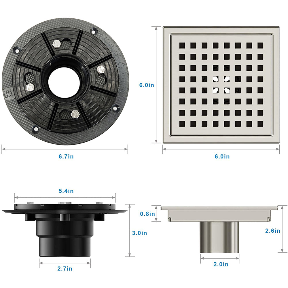 Floor Drain SQ6 Series